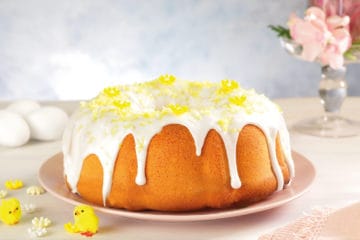 Easter Lemon Butterscotch Cake