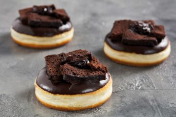 I “Love” Chocolate Cake Donuts