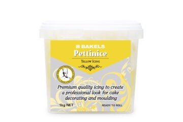 Yellow Pettinice (Fondant Cake Icing)