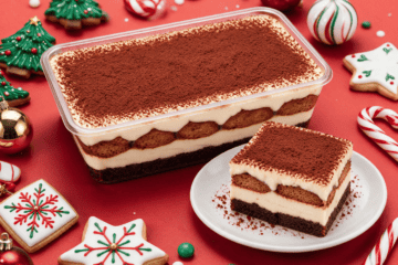 Festive Brownie Tiramisu
